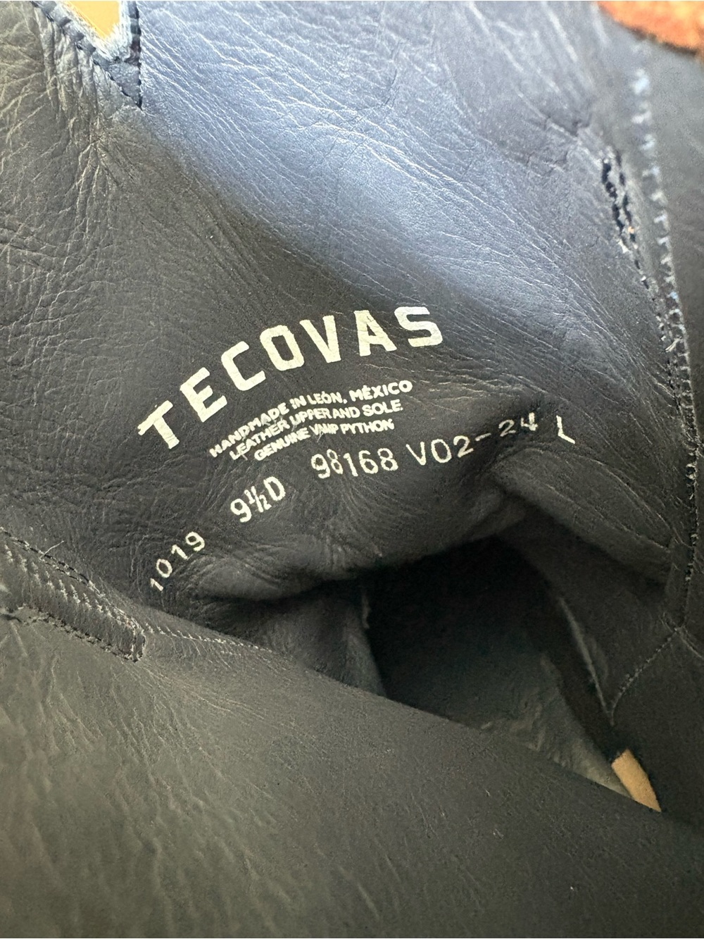 Tecovas The Brady Python Cowboy Boots - Picture 7 of 10